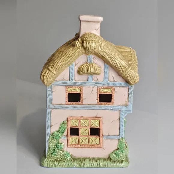 Lefton Honey Brook Hollow Village Cottontail Candy Shoppe Light #00630 1992 - Picture 2 of 9